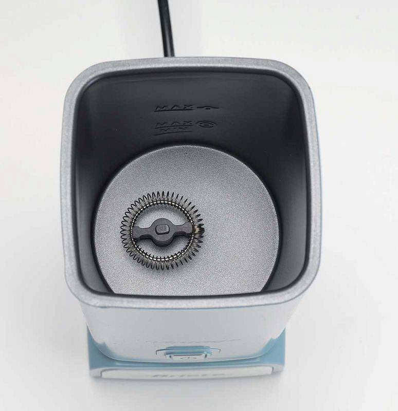 Ariete Blue Vintage Milk Frother for Hot and Cold Drinks