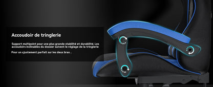 Ergonomic Racing Gaming Chair: Adjustable Height, Lumbar Support, PU Leather, Swivel