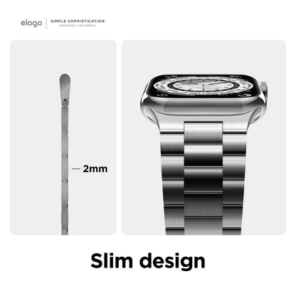 Elago Stainless Steel Apple Watch Strap Luxury Band