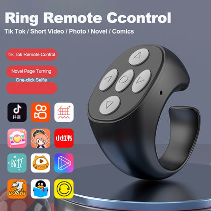 JX-05 Wireless Mobile Phone Bluetooth Ring Remote Control