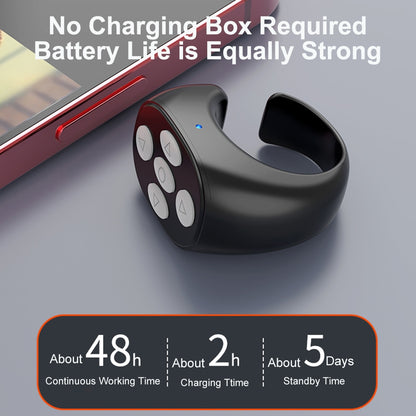 JX-05 Wireless Mobile Phone Bluetooth Ring Remote Control
