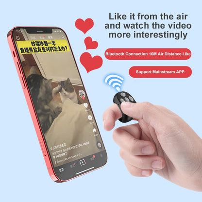 JX-05 Wireless Mobile Phone Bluetooth Ring Remote Control
