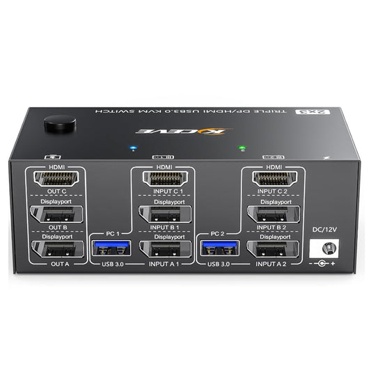 Triple Monitors KVM Switch KC-KVM203DH