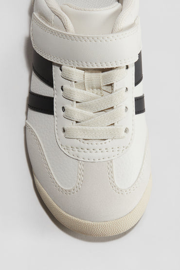 Light Beige H&M Trainers with Elastic Lacing and Cellfit Foam