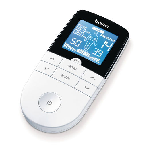 Beurer EM 49 Digital TENS/EMS Device: Pain Relief, Muscle Stimulation & Massage