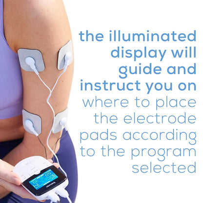 Beurer EM49 3‑in‑1 Portable TENS EMS Muscle Stimulator