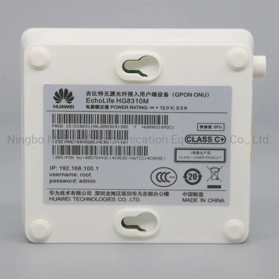 Huawei EchoLife GPON XG-PON ONT Terminal: High-Speed Fiber Network Solution