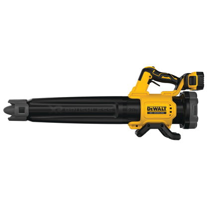 DEWALT 20V MAX XR Brushless Cordless Handheld Leaf Blower Kit with Battery