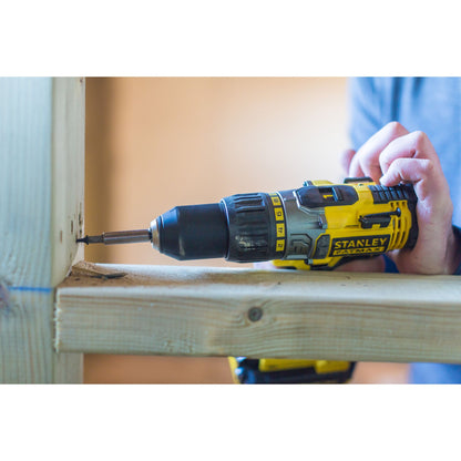 Stanley Fatmax V20 18V Cordless Hammer Drill Kit with Batteries