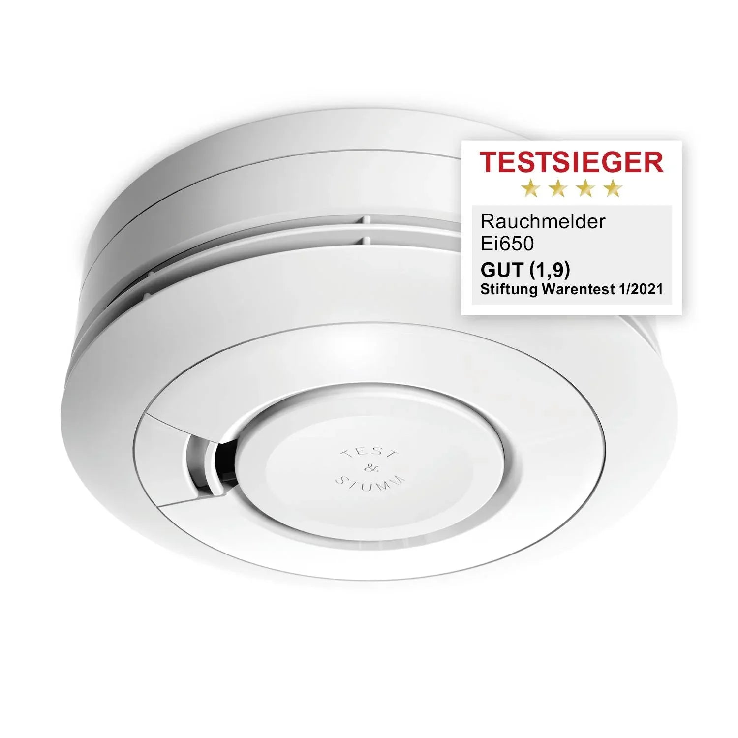 Ei Electronics Ei650 Smoke Detector with 10-Year Battery and Anti-False Alarm - Gomix Brands Outlet