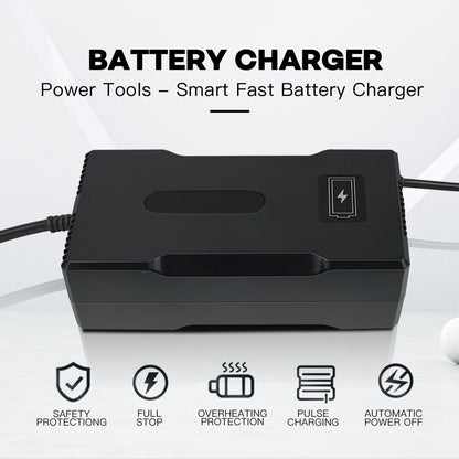 YZPOWER 54.6V 4A Lithium Li-ion Battery Charger for 48V E-Bikes