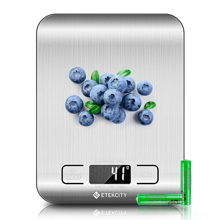Etekcity Smart Food Kitchen Scale with 19‑Nutrient Calculator