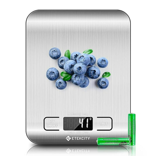 Etekcity Smart Food Kitchen Scale with 19‑Nutrient Calculator