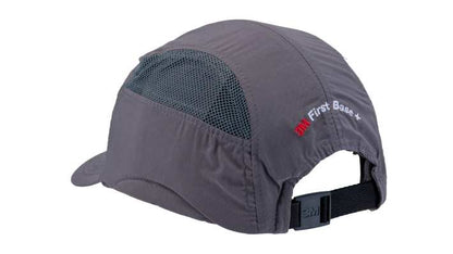 3M First Base Grey Short Peak ABS Protective Bump Cap for Head Safety