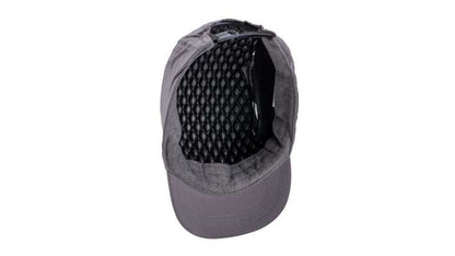 3M First Base Grey Short Peak ABS Protective Bump Cap for Head Safety