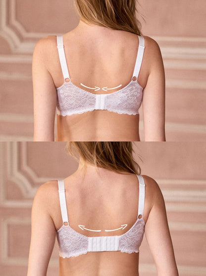 Seraphine Cream Lace Maternity & Nursing Bra