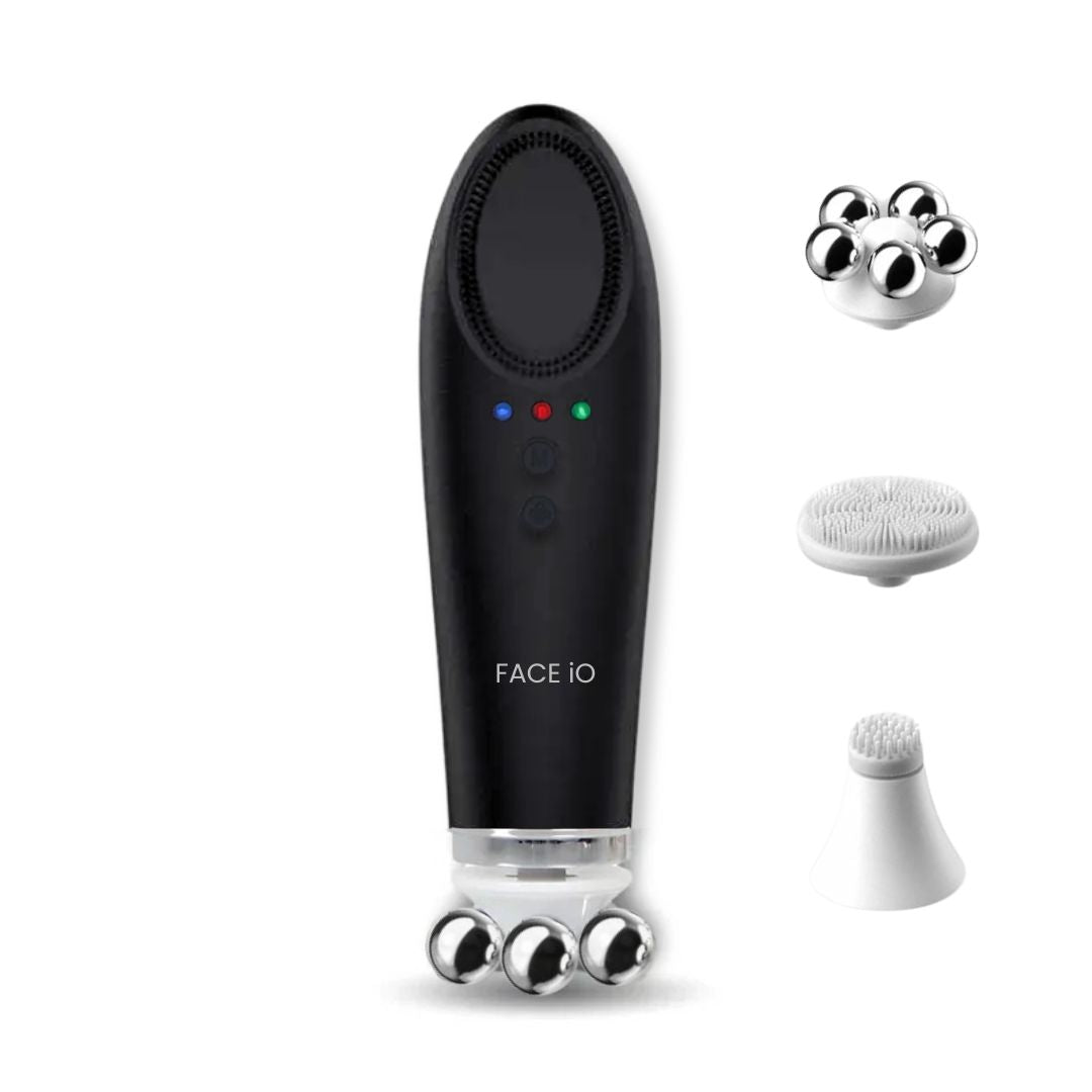 Face‑IO Six‑Function Skin Tightening, Smoothing & Deep‑Clean Device