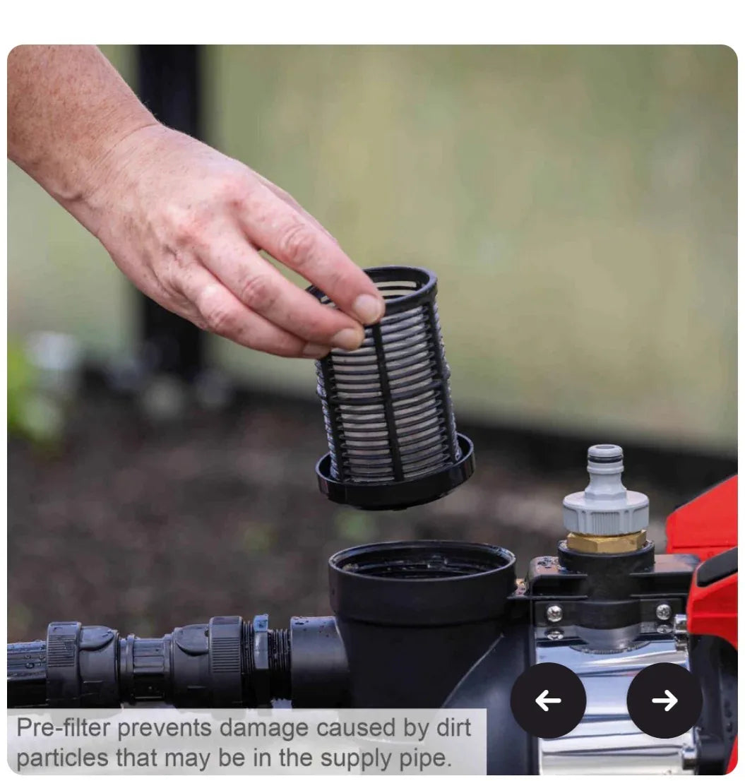 Scheppach GP1400JET Powerful 1300W Garden Pump 6000 L/h Flow Rate - Gomix Brands Outlet