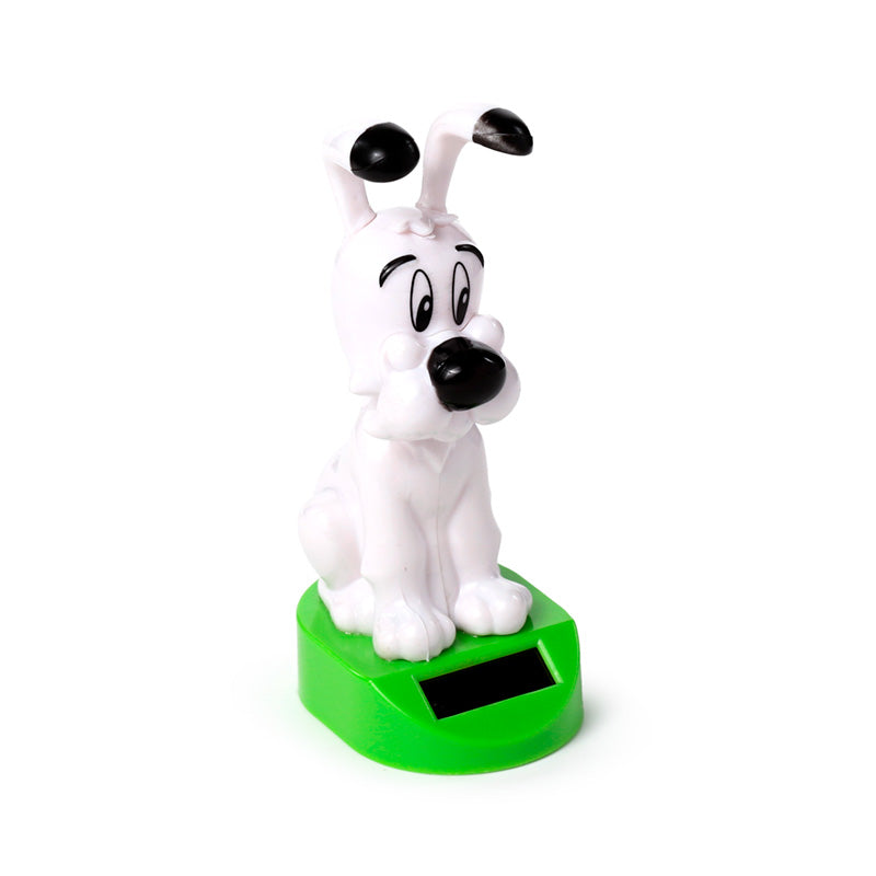 Idefix Dogmatix Asterix Wobbly Head Solar Powered Collectible Figurine Home Decor