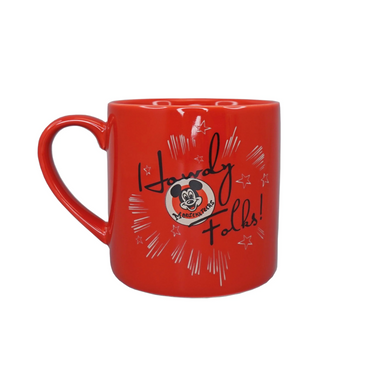 Official Disney Mickey Mouse Classic Stoneware Mug, 10oz Capacity, Dishwasher & Microwave Safe