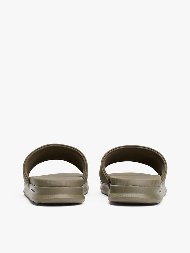 Men's Tommy Hilfiger Textured Logo Pool Slides - Durable Comfort