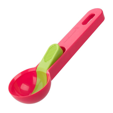 Fackelmann Two-Tone Plastic Ice Cream Scoop 19cm – Assorted Colours