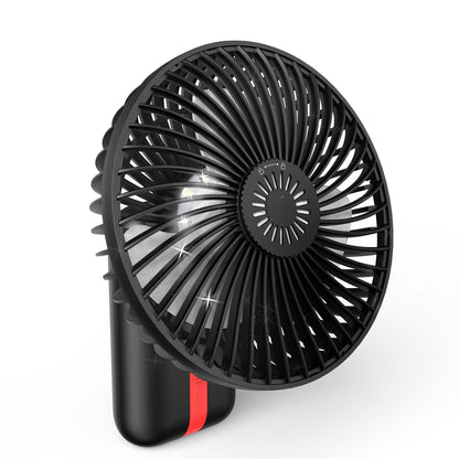 Kloudic Rechargeable Handheld Fan 10000mAh Battery Quiet Portable