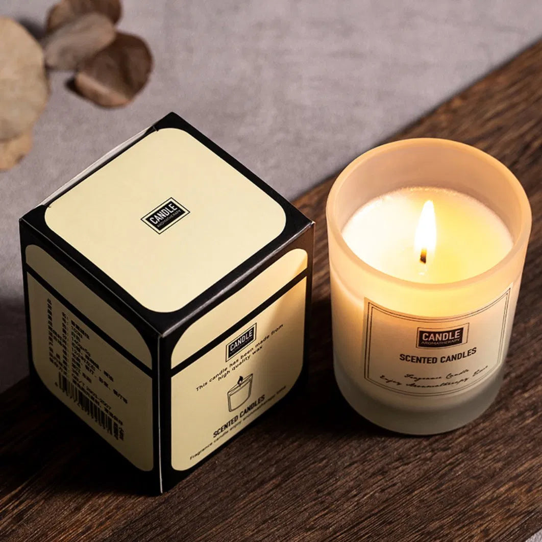 Aromatherapy Soy Wax Glass Jar Scented Candle 50g 136