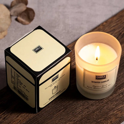 Aromatherapy Soy Wax Glass Jar Scented Candle 50g 136