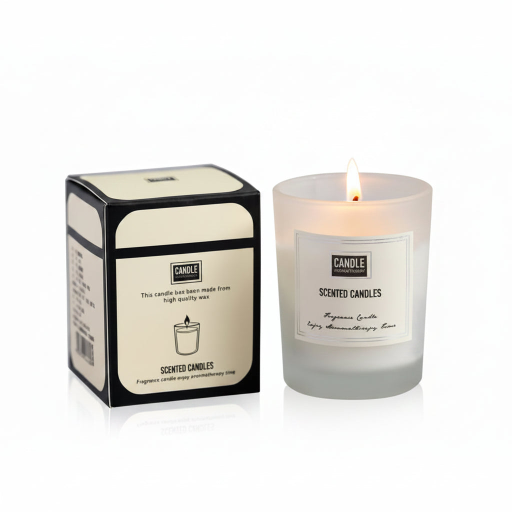 Aromatherapy Soy Wax Glass Jar Scented Candle 50g 136