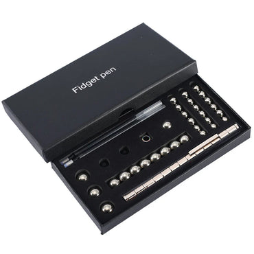Magnetic Deformable Creative Fidget Pen with Steel Balls