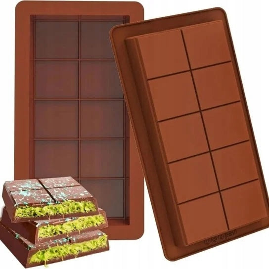 Livarno Home Dubai Chocolate Mold Silicone Large 13.5x25cm