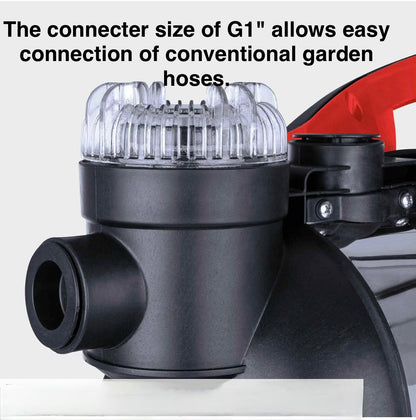 Scheppach HWW1400 Domestic Water Works Pump with 24L Pressure Tank