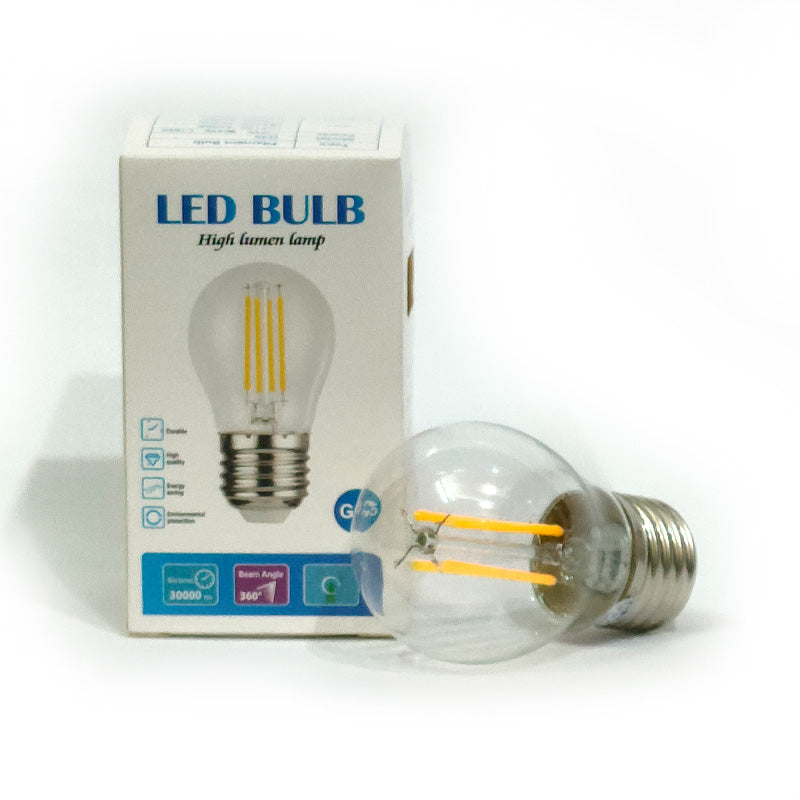 RGB LED G45 4W E27 Multi-Color Decorative Bulb