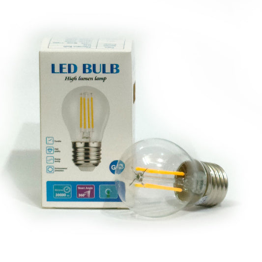 RGB LED G45 4W E27 Multi-Color Decorative Bulb