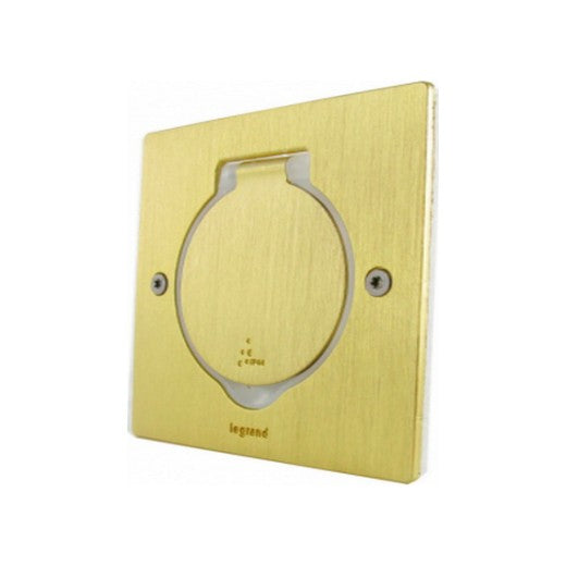 Receptacle for floor socket Arteor/Mosaic - square version