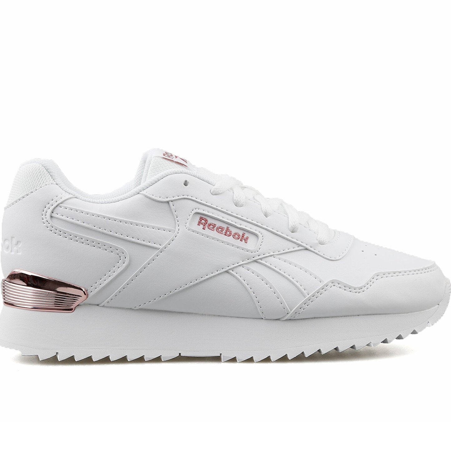 Reebok Women's Glide Ripple Casual Sportswear Shoe - White GV7049