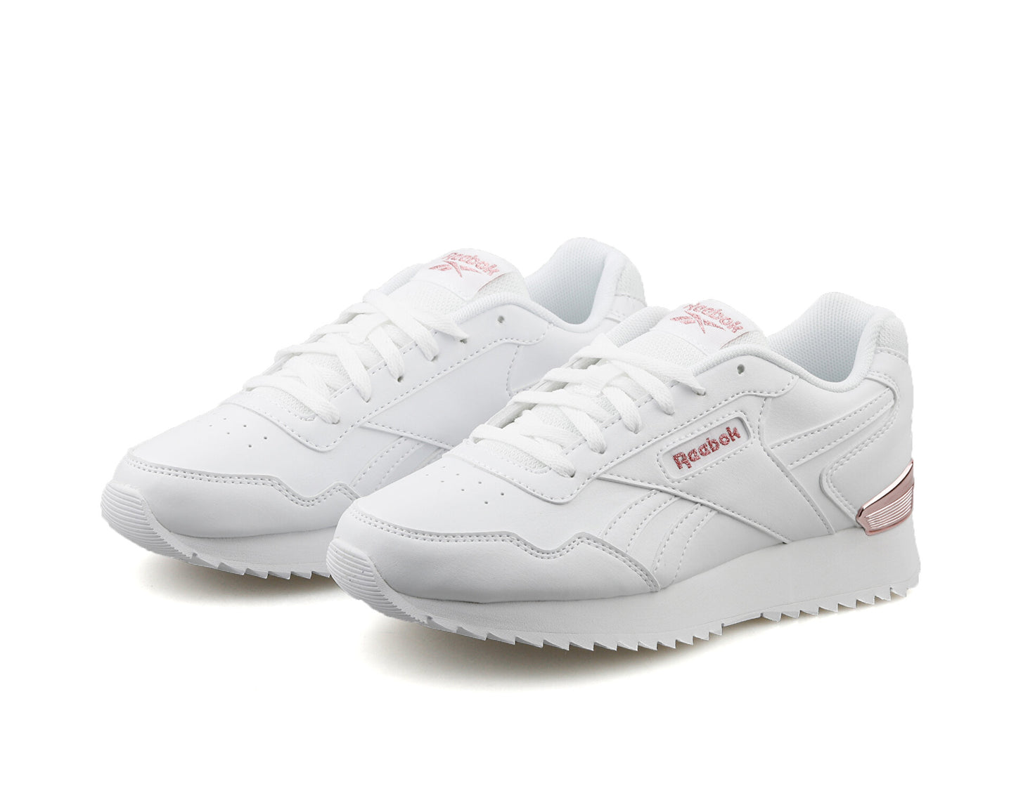 Reebok Women's Glide Ripple Casual Sportswear Shoe - White GV7049