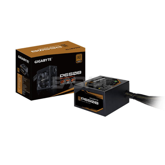 Gigabyte P650B 650W 80 Plus Bronze Silent HYB Power Supply