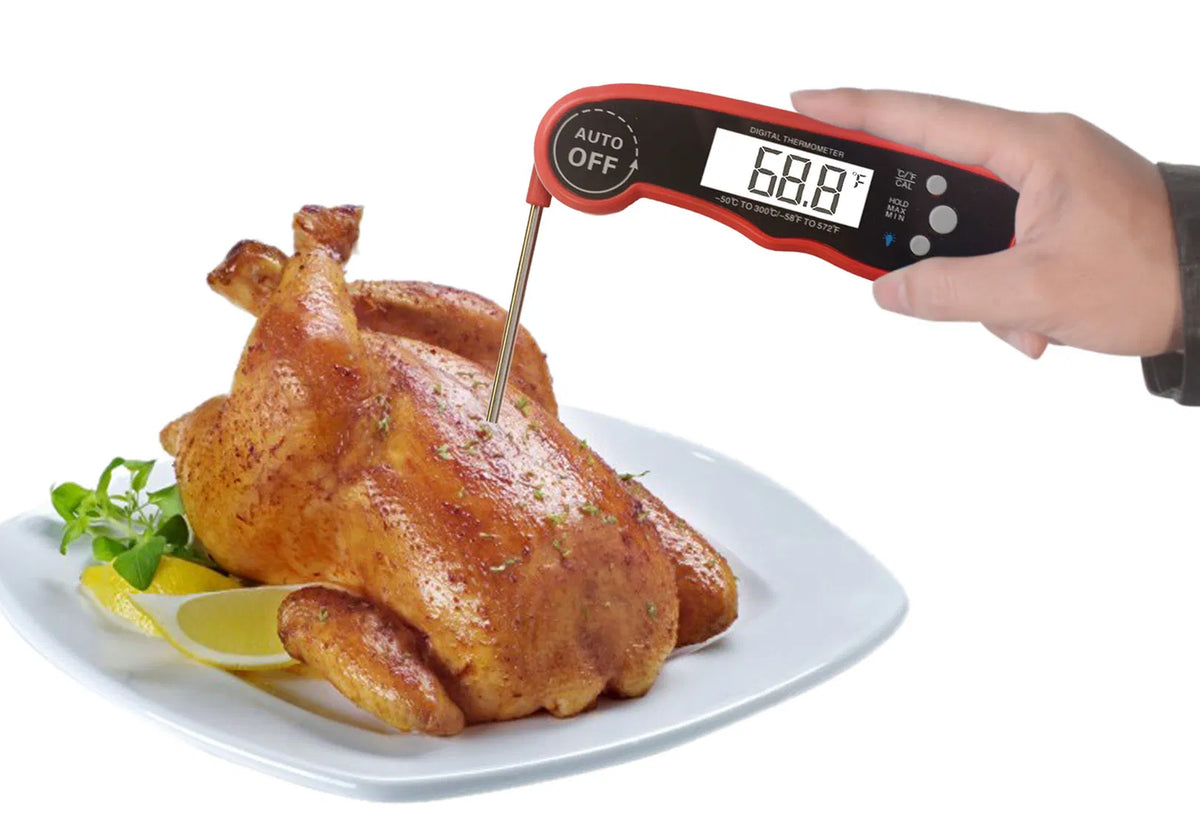 DT-68 Digital Food Thermometer with Foldable Probe