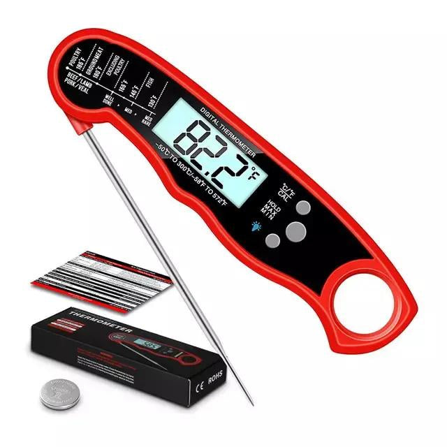 DT-68 Digital Food Thermometer with Foldable Probe