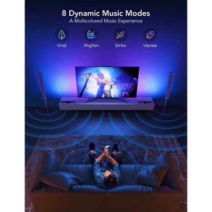 Govee RGBIC TV Light Bars for 45-70 Inch TVs