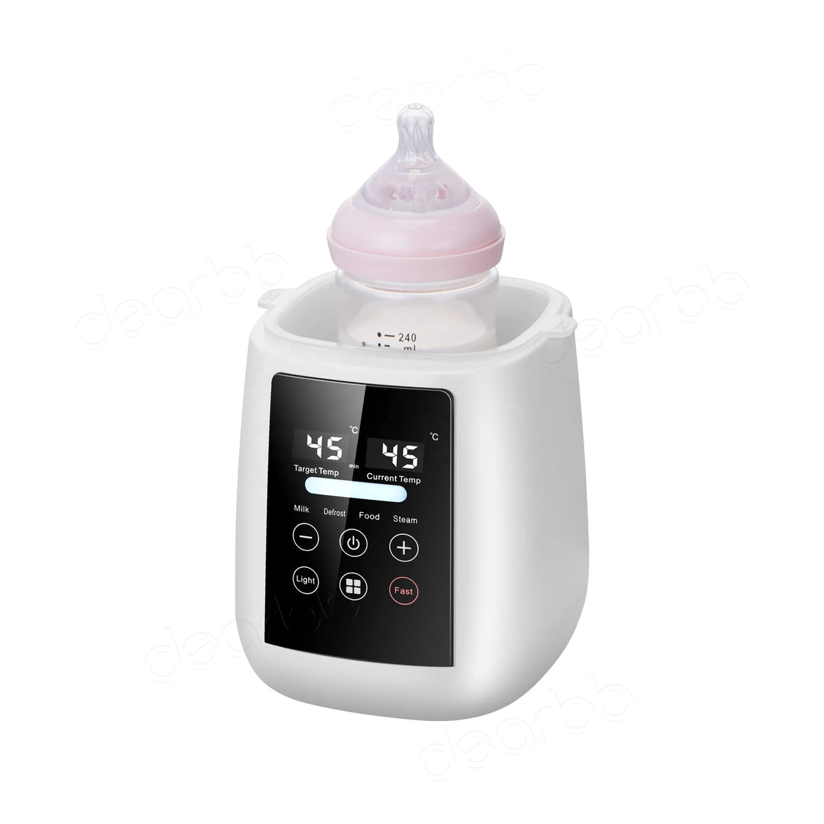 Multifunction Baby Bottle Warmer and Sterilizer 200W White