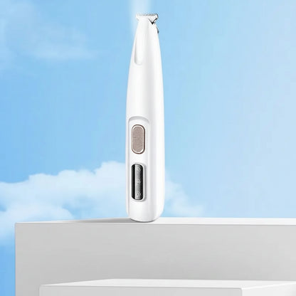 Battery Powered Pet Grooming Clipper Wide Cutter Head Plastic Hair Remover for Cats Dogs
