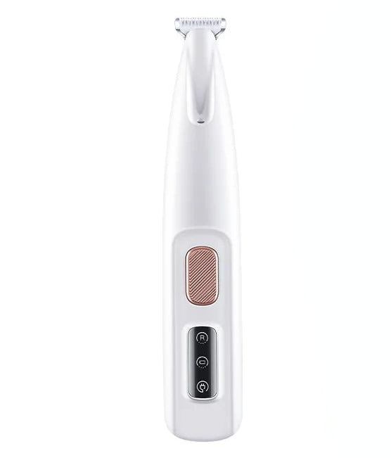 Battery Powered Pet Grooming Clipper Wide Cutter Head Plastic Hair Remover for Cats Dogs