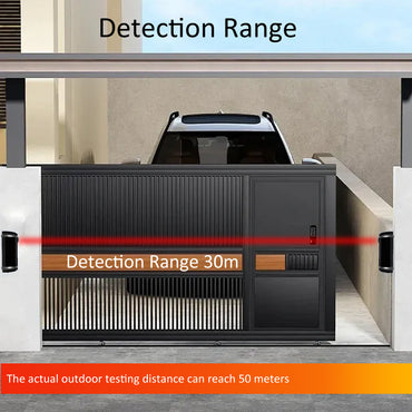 Infrared Gate Beam Sensor Waterproof Wireless Detector