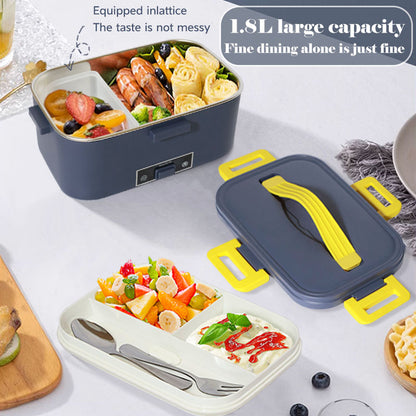 80W Automatic Portable Heating Lunch Box with 1.8L Capacity