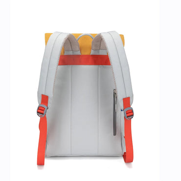 Durable Multifunctional Student Backpack with Waterproof Exterior, Spacious Front Pockets