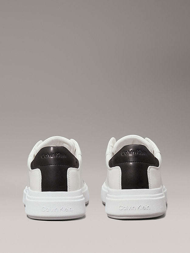 Men's Premium Leather Trainers: Ultimate Comfort, Stylish Design, Durable Rubber Sole