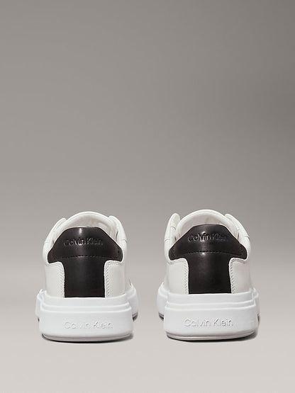 Men's Premium Leather Trainers: Ultimate Comfort, Stylish Design, Durable Rubber Sole
